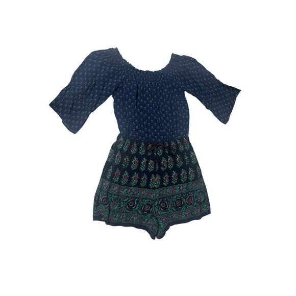 Anthropologie Ett:Twa Kaleo Romper Size Small Boho Shorts  Excellent Condition - Picture 1 of 16